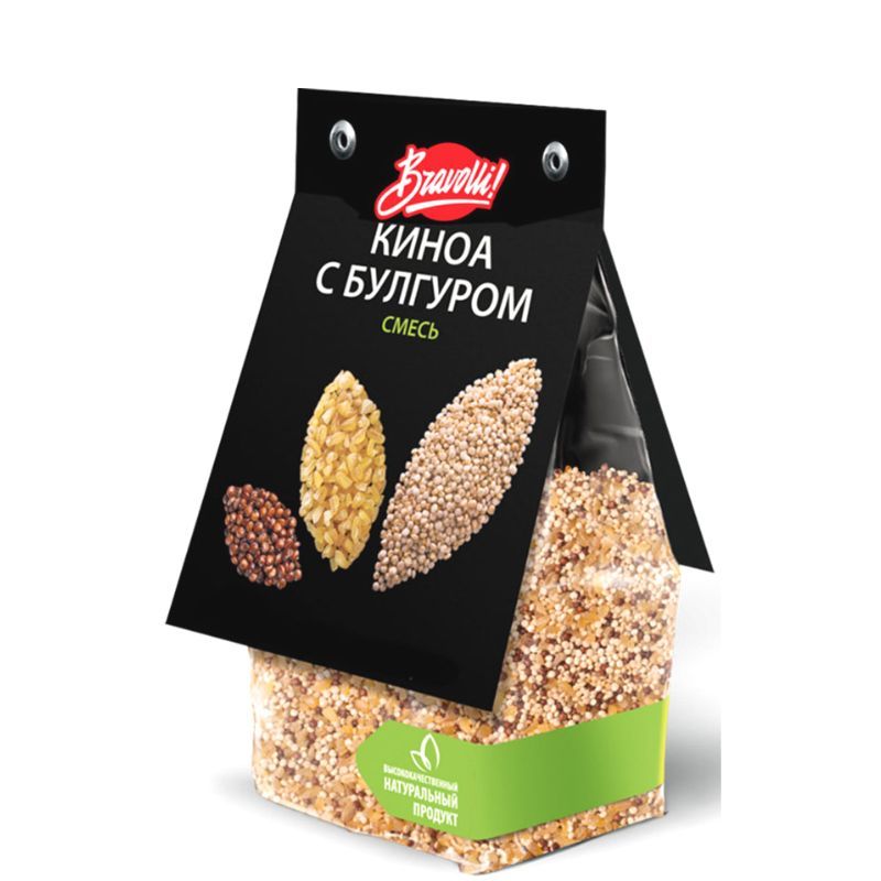 Смесь киноа с булгуром Bravolli 350г