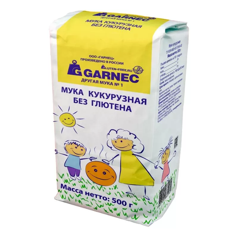 Gluten-free corn flour Garnec 500g