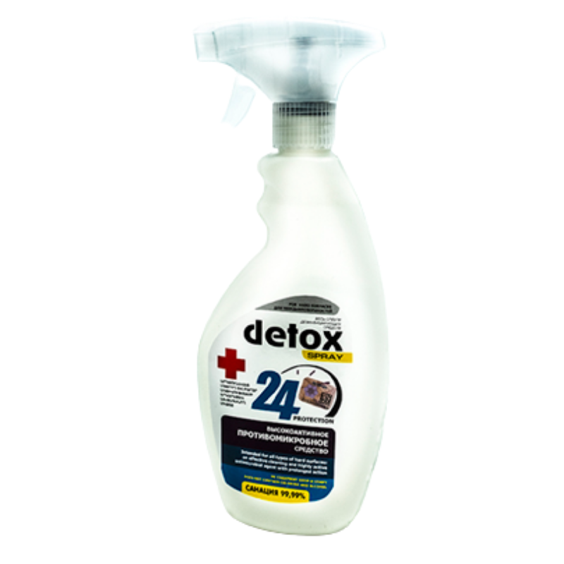 Моющее и дезинфицирующее средство Detox 500мл