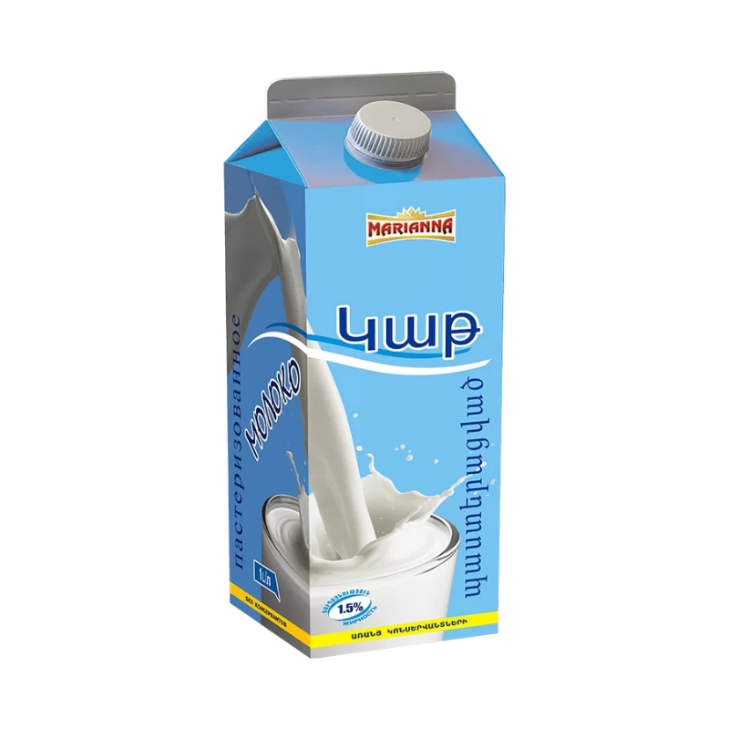 Pasteurized milk Marianna 1l