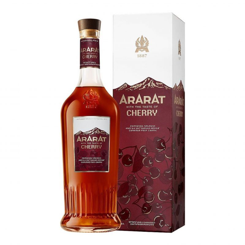 Cognac Ararat with cherry flavor 0.7l