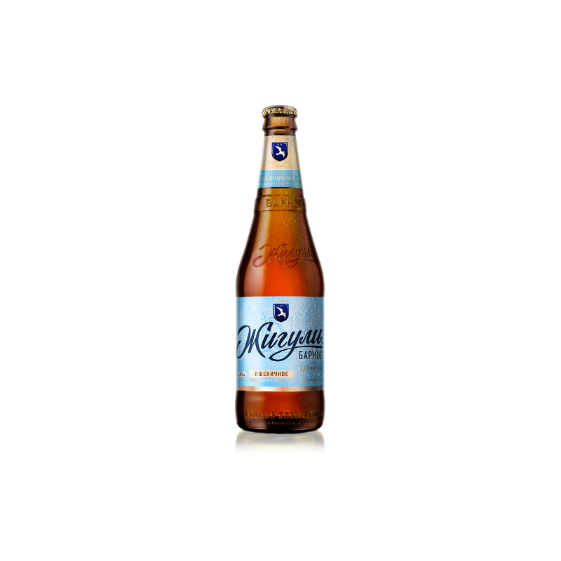 Beer unfiltered Zhiguli 0.5l