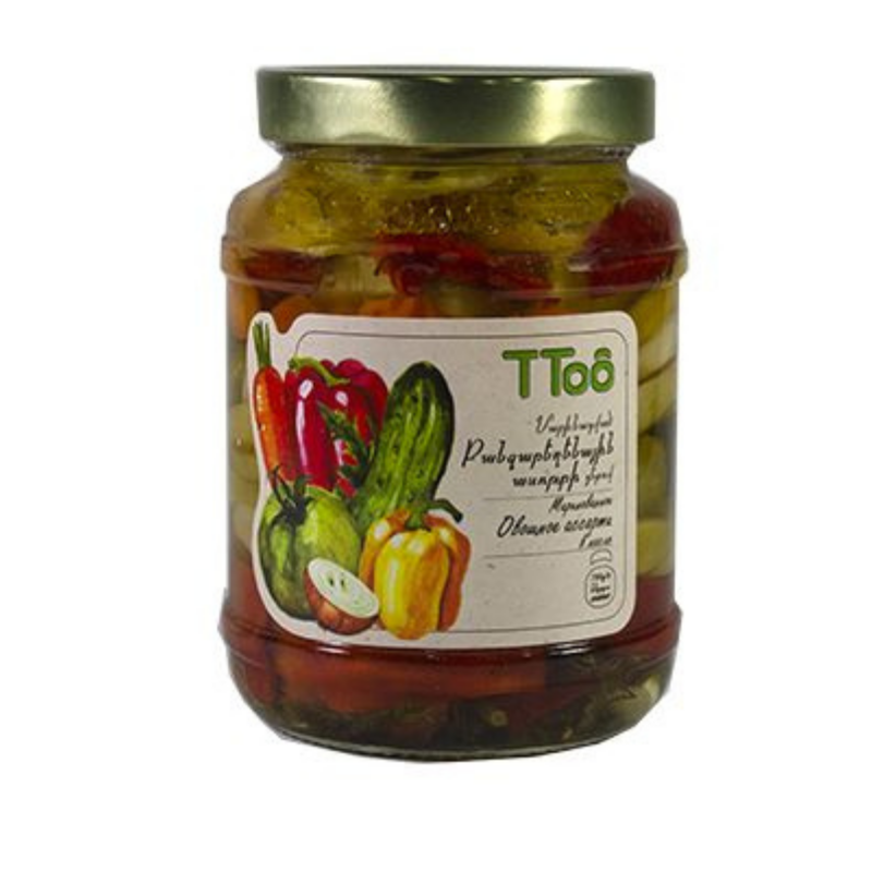 Маринованные овощи TTOO 790г
