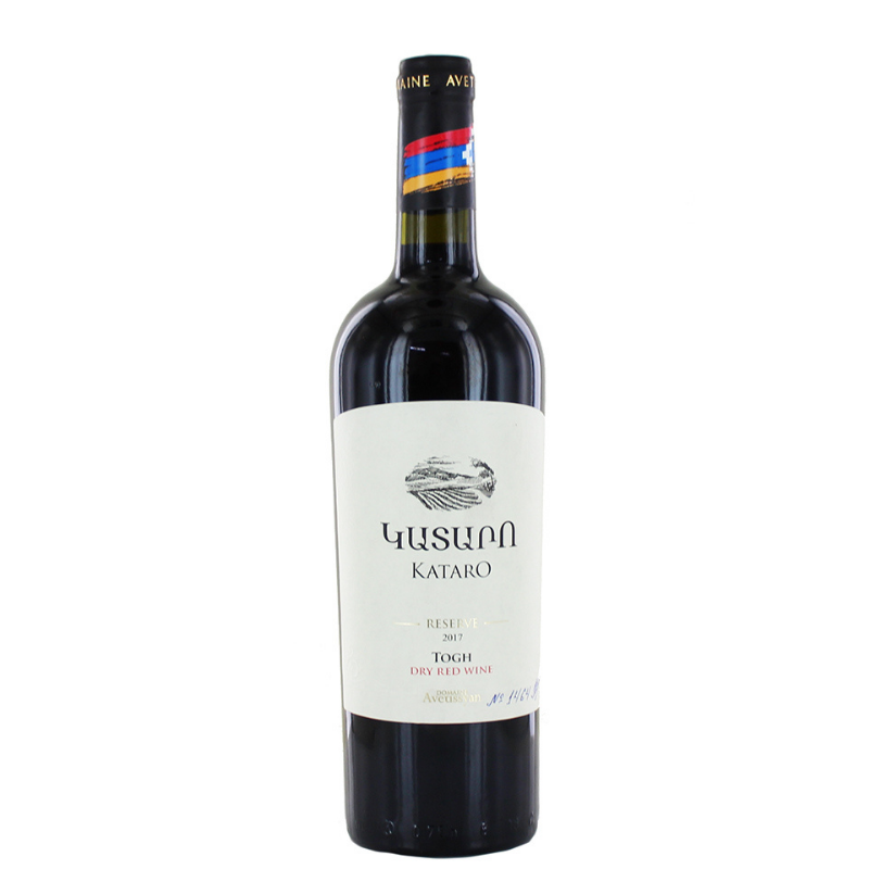 Red dry wine Kataro 0.75l