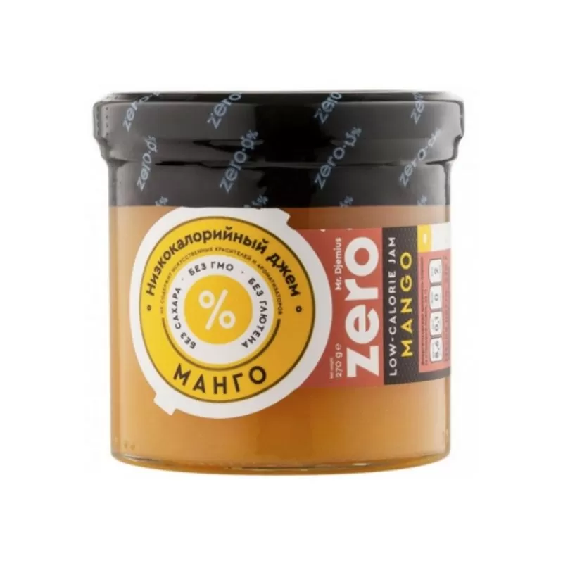 Джем из манго Zero 270г