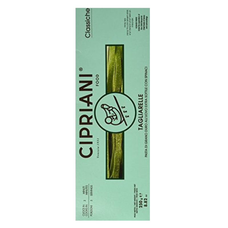 Cipriani noodles with spinach 250g