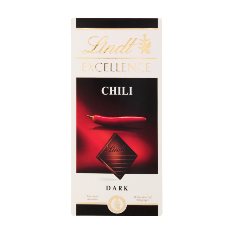 Chocolate bar Chili Lindt 100g