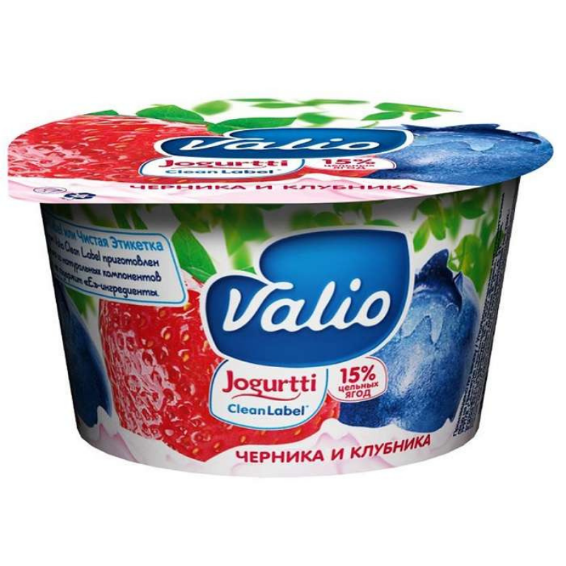 Fruit yoghurt Very Berry Valio 180g
