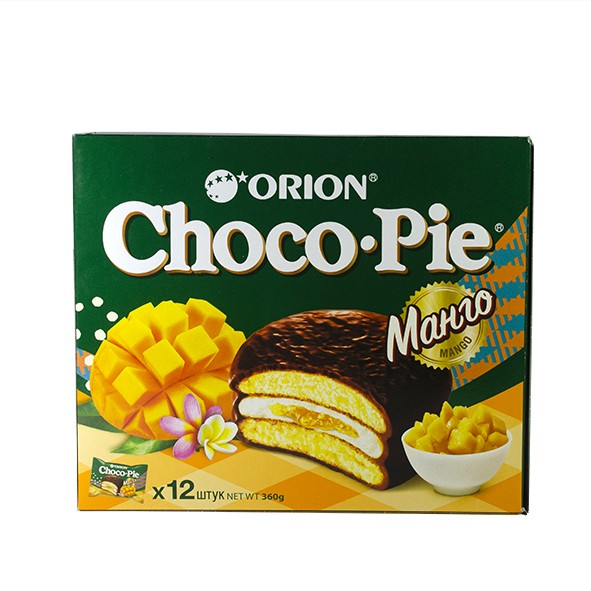 Печенье Choco-pie манго 12шт