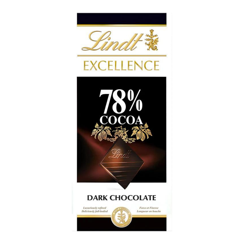 Շոկոլադե սալիկ Լինդ 78% 100գ