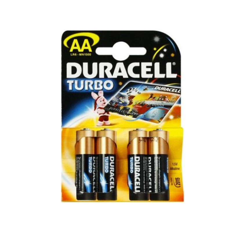 Batteries Duracell Turbo AAA 4pcs
