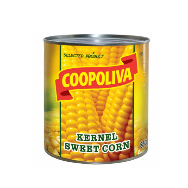 Кукуруза сладкая Coopoliva 850мл