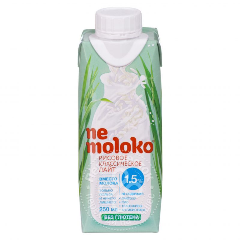 Classic rice drink Light Ne Moloko 250ml