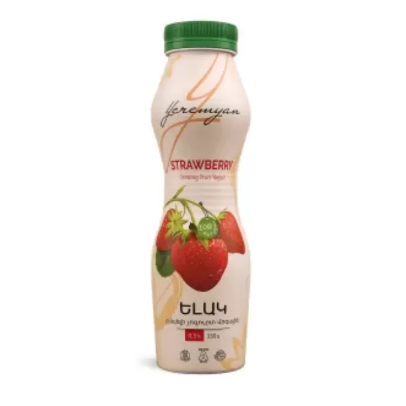Drinking yoghurt Yeremyan Products Strawberry 0.5% 330ml