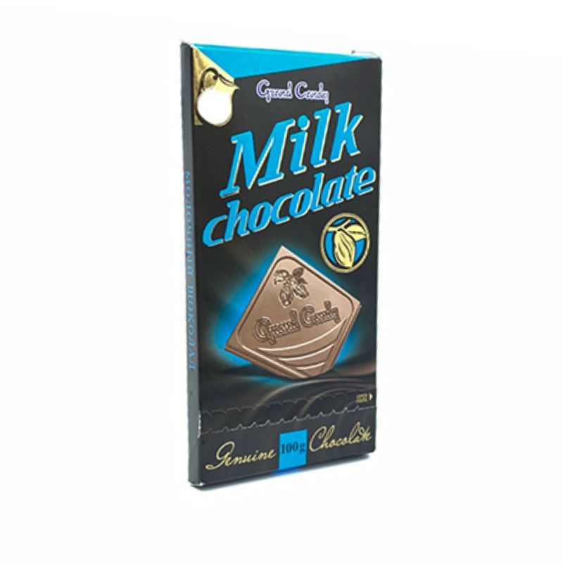 Шоколадная плитка Grand Candy молочная 100г