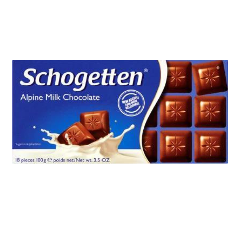 Milk chocolate bar Schogetten 100g