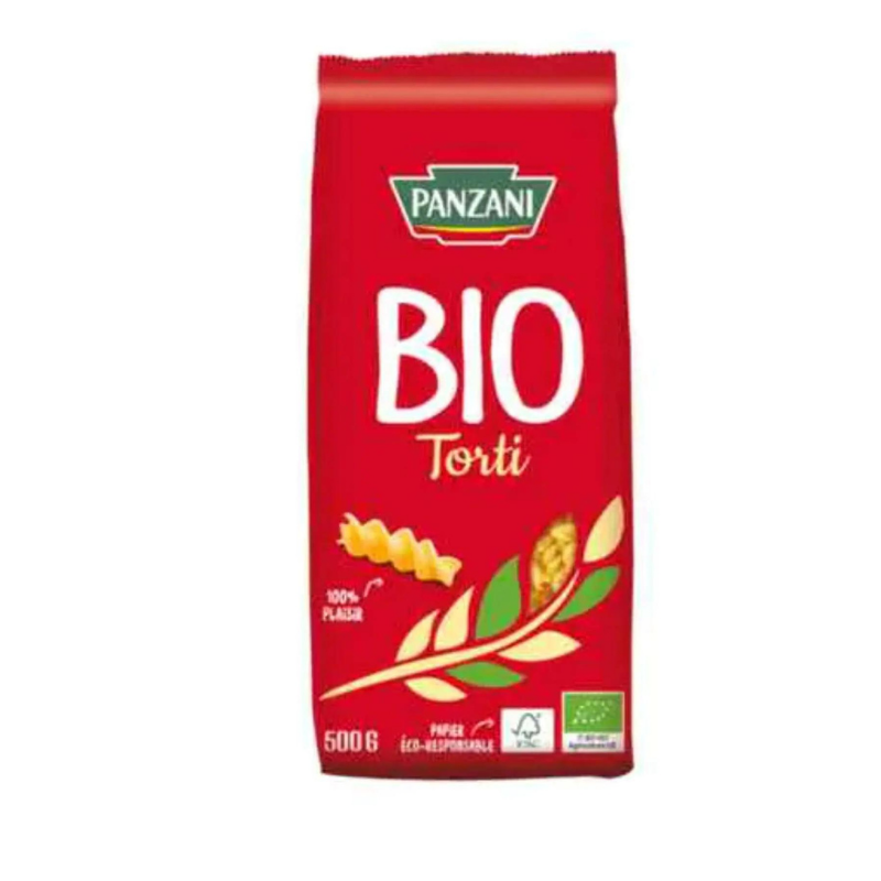 Pasta Panzani Bio Torti 500g