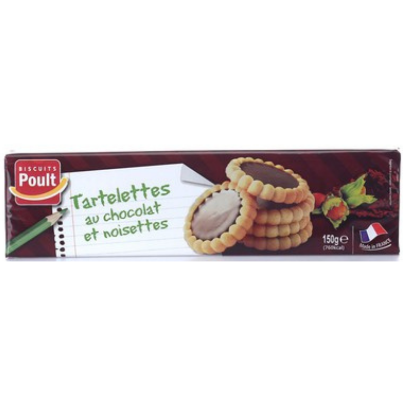 Chocolate-nut tartlets Poult 150g