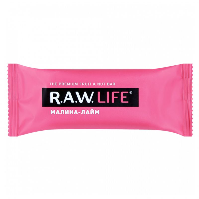 Raspberry Lime Protein Bar R.A.W. Life 47g