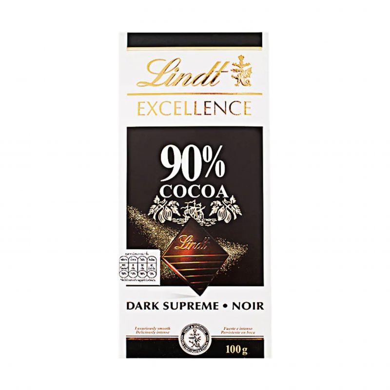 Chocolate bar Lindt 90% 100g