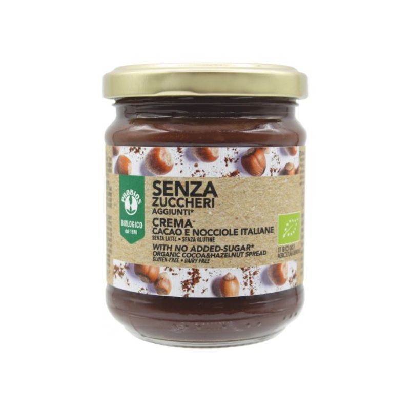 Cocoa and hazelnut paste Probios 200g