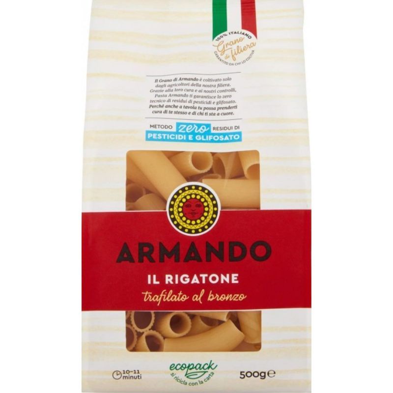 Pasta Italian Armando Il Rigatone 500g