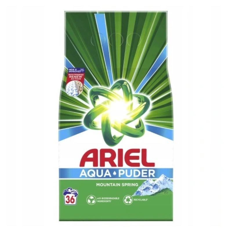 Laundry detergent Ariel, for white 3kg