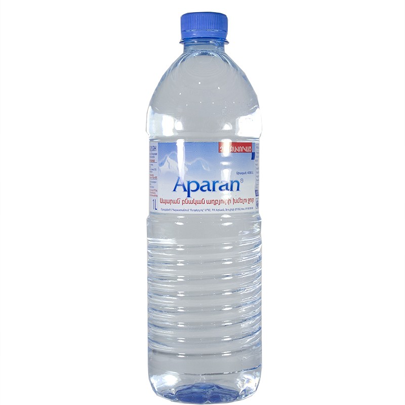 Вода негазированная Апаран 1л