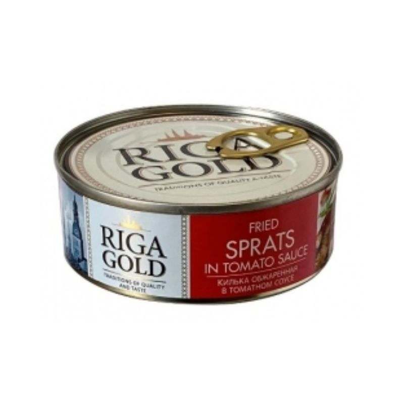 Sprat with tomato sauce Riga Gold 240g