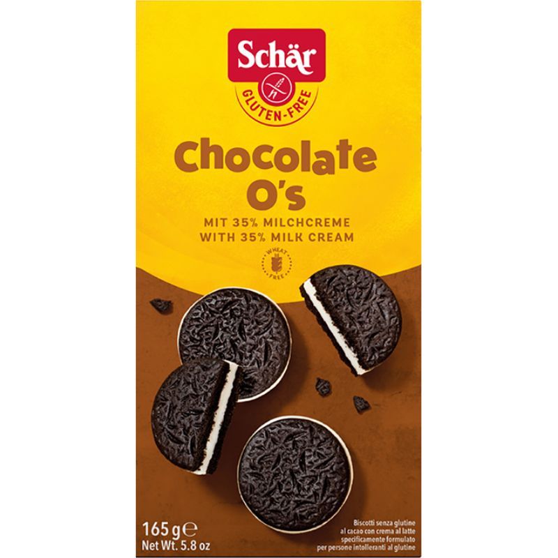 Chocolate biscuits with milk filling Schar 165g