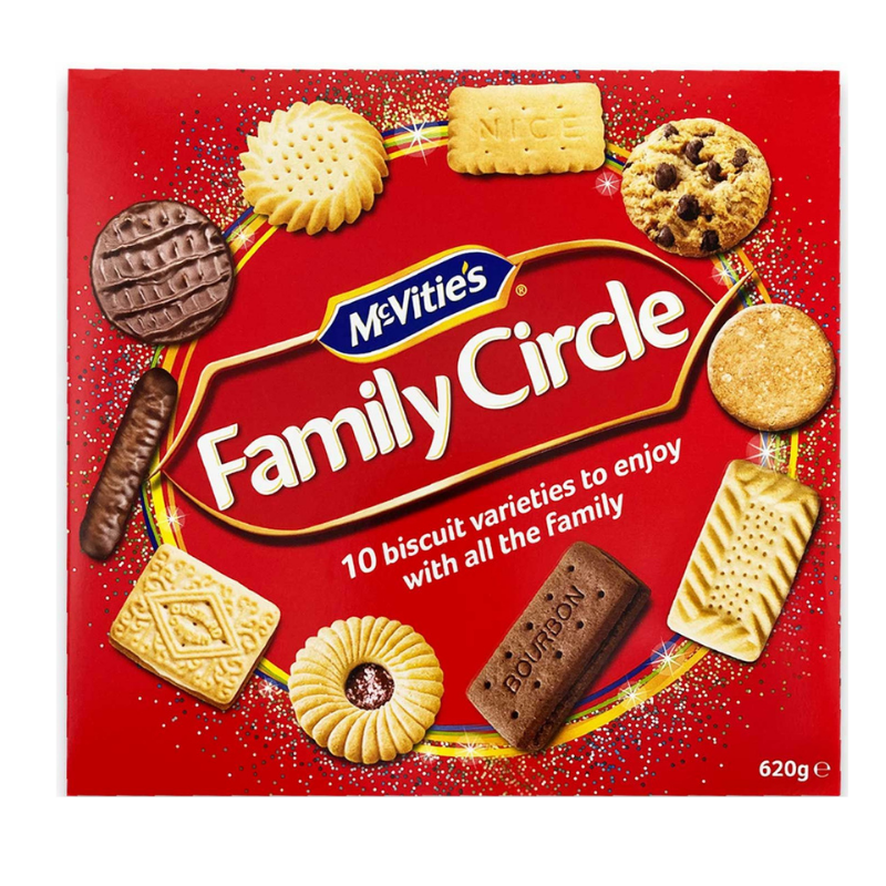 Cookies Family Circle McVities 620g