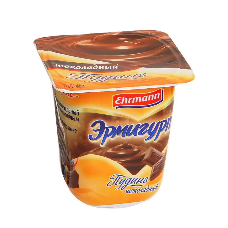 Chocolate pudding Ermigurt 3.2% 100g