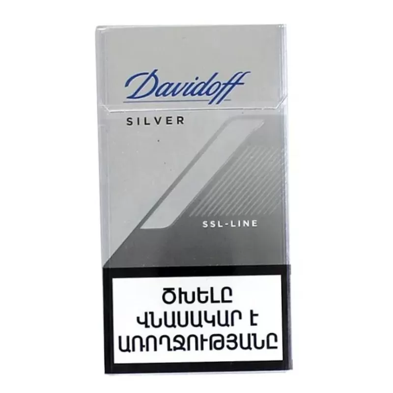 Cigarettes Davidoff SSL-Line Silverц