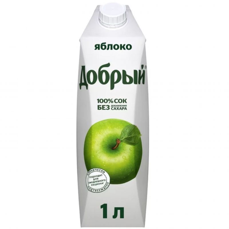 Juice Dobry apple 1l