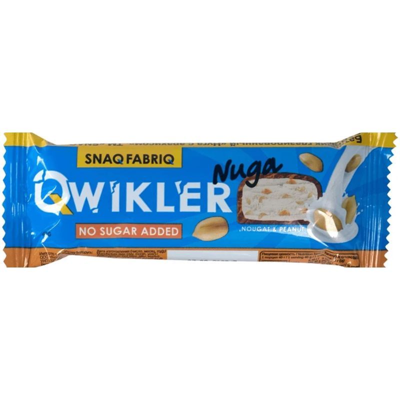 Nougat bar Qwikler Snaq Fabriq 40g