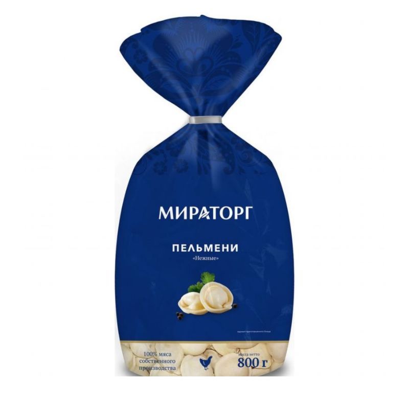 Пельмени нежные Мираторг 800г