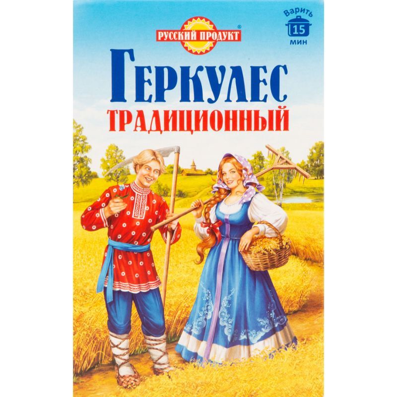 Oat flakes Traditional Russian Product 420g