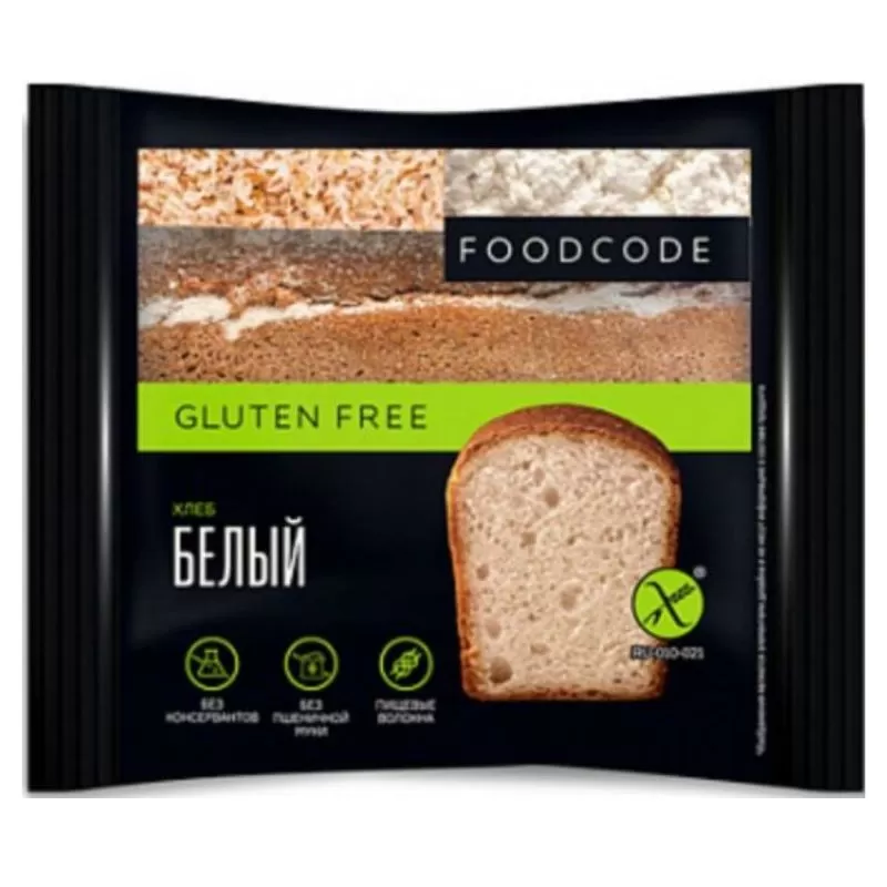 Gluten free white bread Foodcode 200g