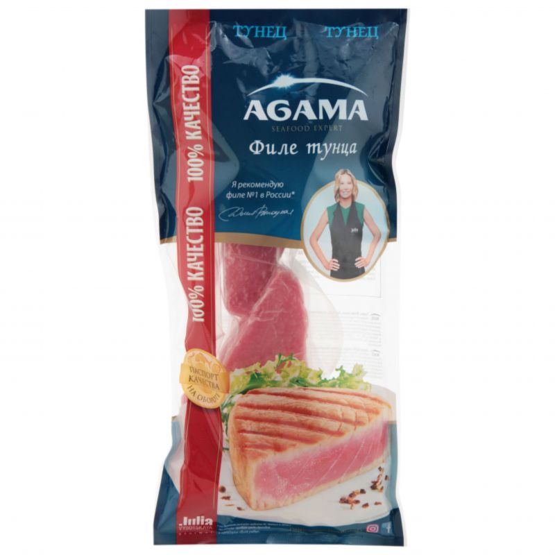 Филе тунца Agama 400г