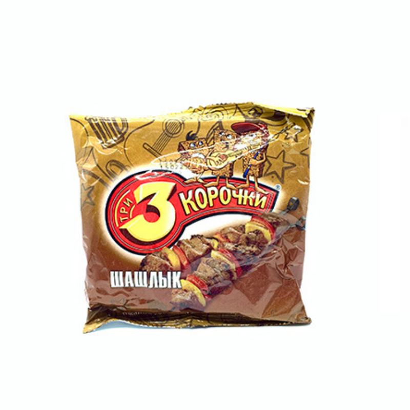 Croutons 3 Korochki BBQ 80g