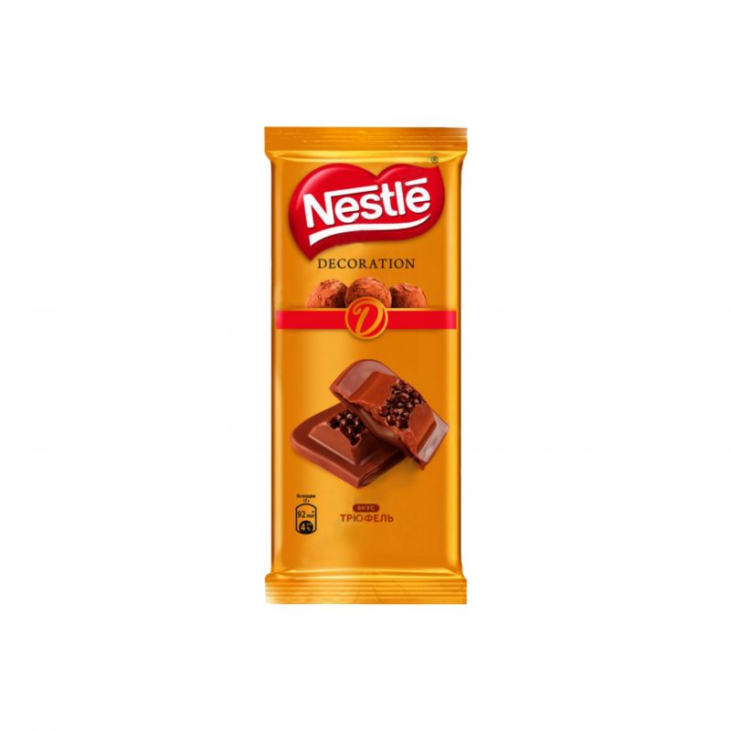 Плитка шоколадная Nestle трюфель 85г