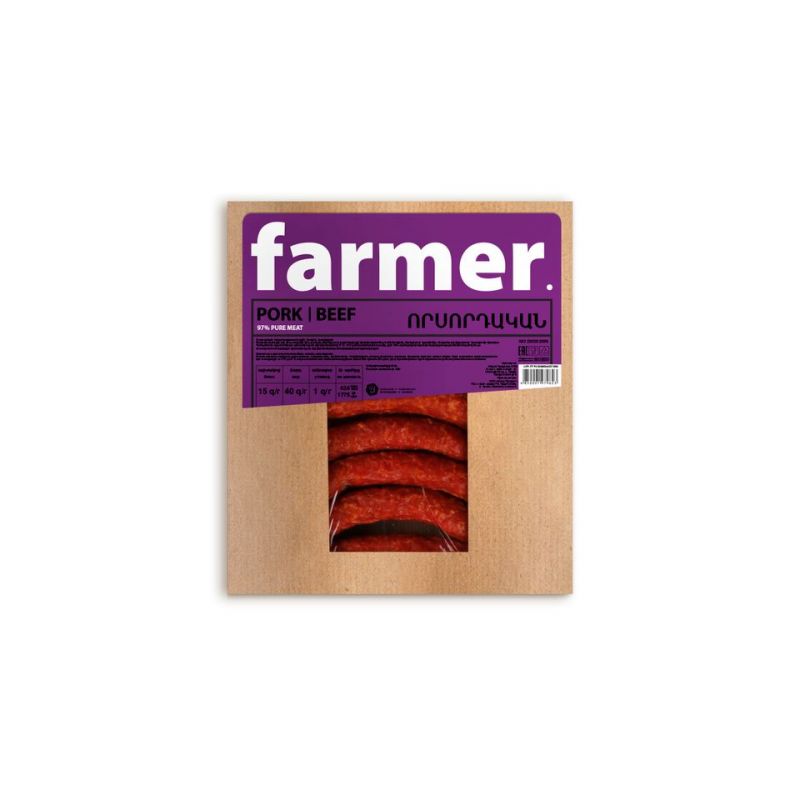 Sausage Hunting Farmer Bacon 220g