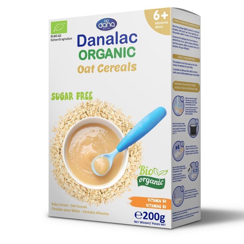 Детская овсяная каша Danalac 200г