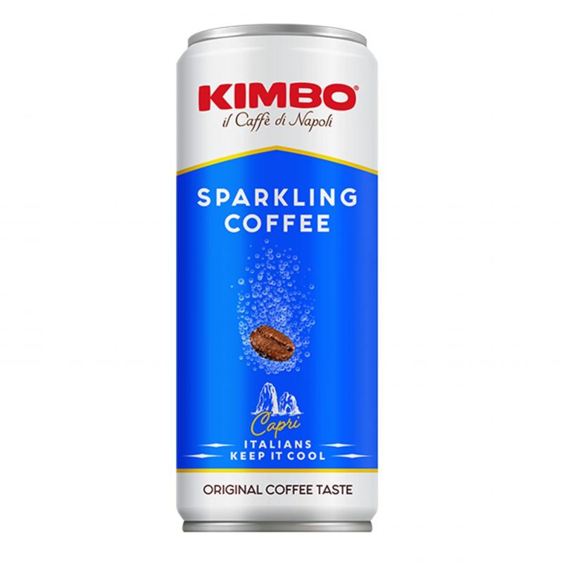 Cold carbonated coffee Kimbo 250ml