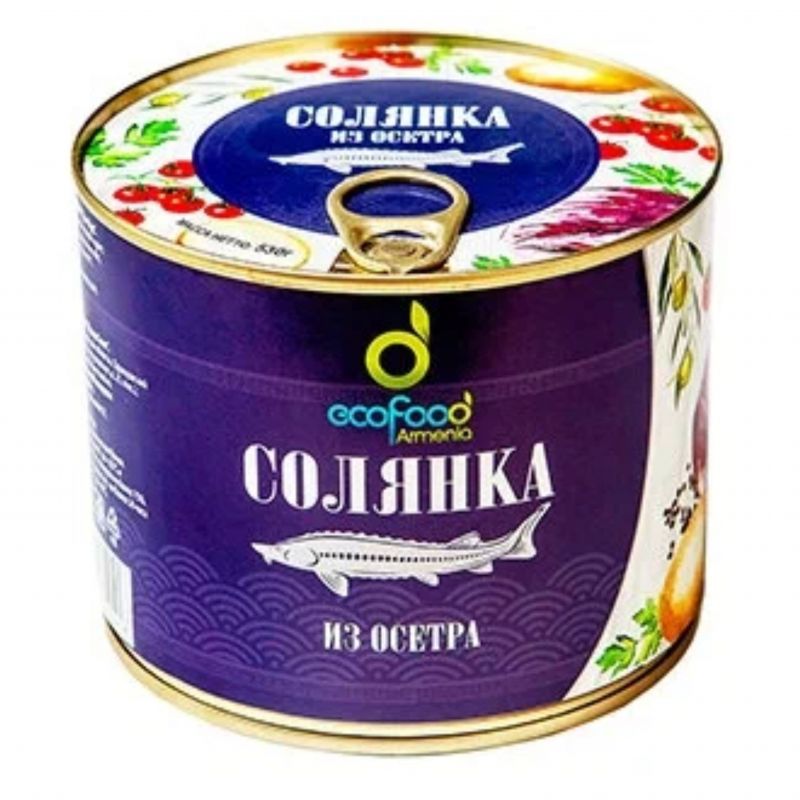 Солянка из осетра Рыбаринъ 470г