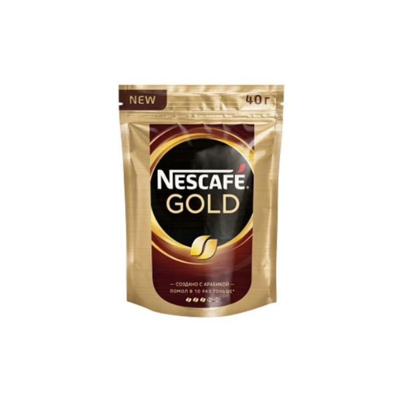Кофе растворимый Nescafe Gold Арабика 40г