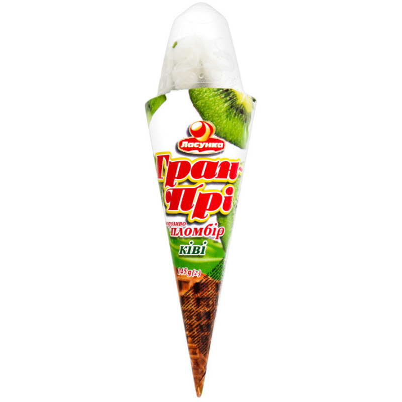 Ice cream Grand Prix with kiwi flavor 145g