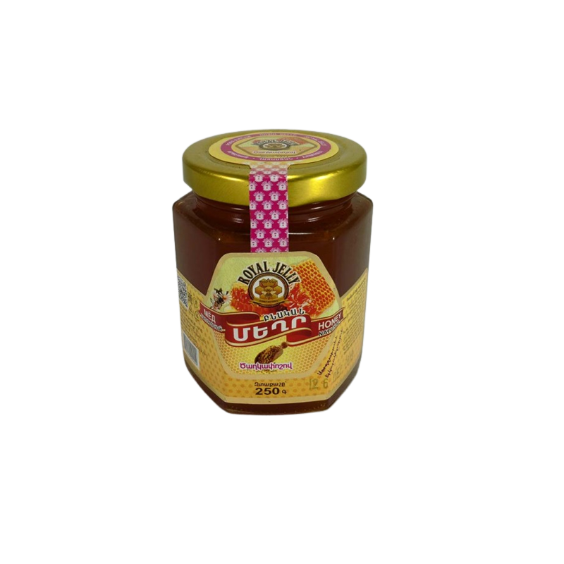 Honey with Pollen Royal Jelly 250g