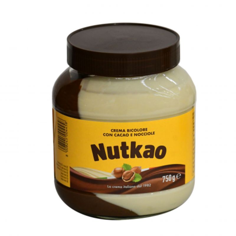 Chocolate cream gluten-free two-color Nutkao 750g