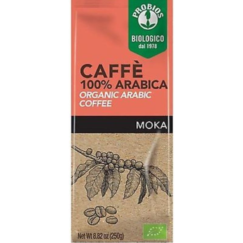 Coffee Arabica Moka Organic Probios 250g